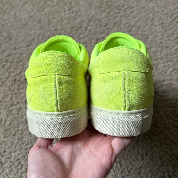 Common Projects Achilles Fluo Suede Sneakers - Picture 7 of 11